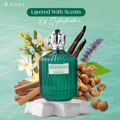 Birra Righteous Eau De Parfum for Men – Long Lasting Premium Masculine Fragrance (100ml)