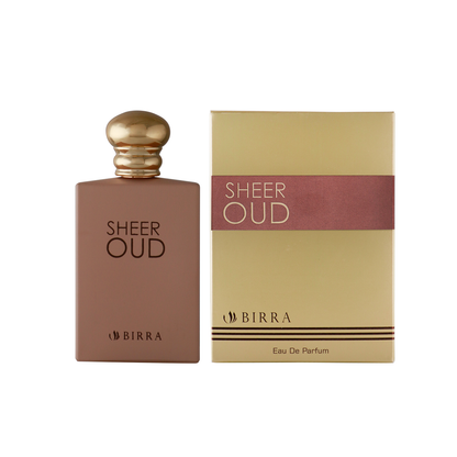 Birra Sheer Oud Eau De Parfum for Men – Long Lasting Soft Oud Luxury Fragrance (100ml)