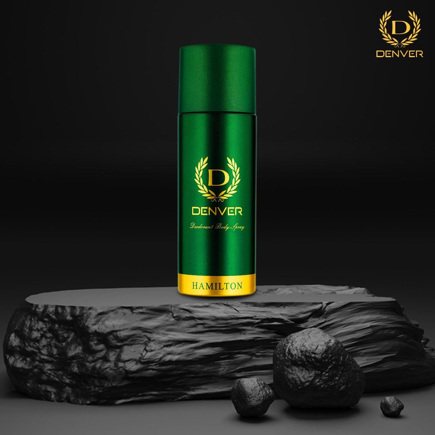 Denver Hamilton Deodorant Body Spray for Men 165ml