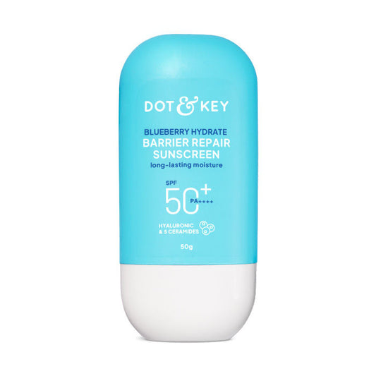 Dot & Key Blueberry Hydrating Barrier Repair Face Sunscreen SPF 50+ PA++++ (50 g)
