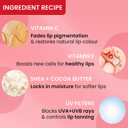 Dot & key Gloss Boss Brightening Lip Balm Vitamin C+E SPF 50 Strawberry Crush (12 g)