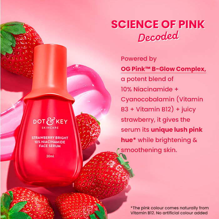 Dot & Key Strawberry Bright 10% Niacinamide Face Serum (30ml)
