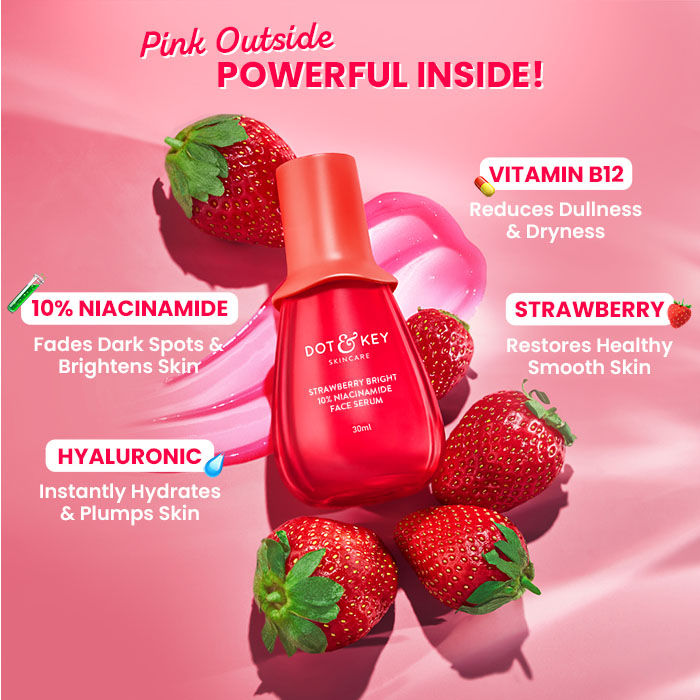 Dot & Key Strawberry Bright 10% Niacinamide Face Serum (30ml)