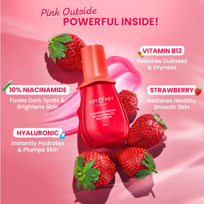 Dot & Key Strawberry Bright 10% Niacinamide Face Serum (30ml)