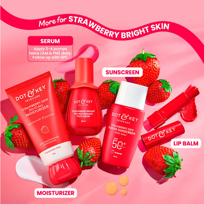 Dot & Key Strawberry Bright 10% Niacinamide Face Serum (30ml)