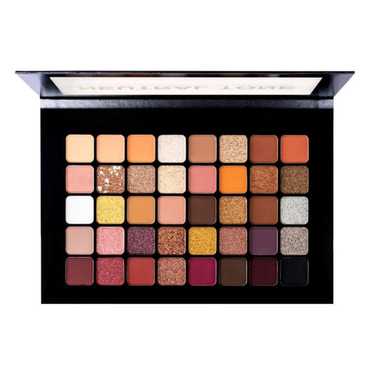 Europe Girl 40 Colour Eyeshadow Palette - Neutral Tone 40g