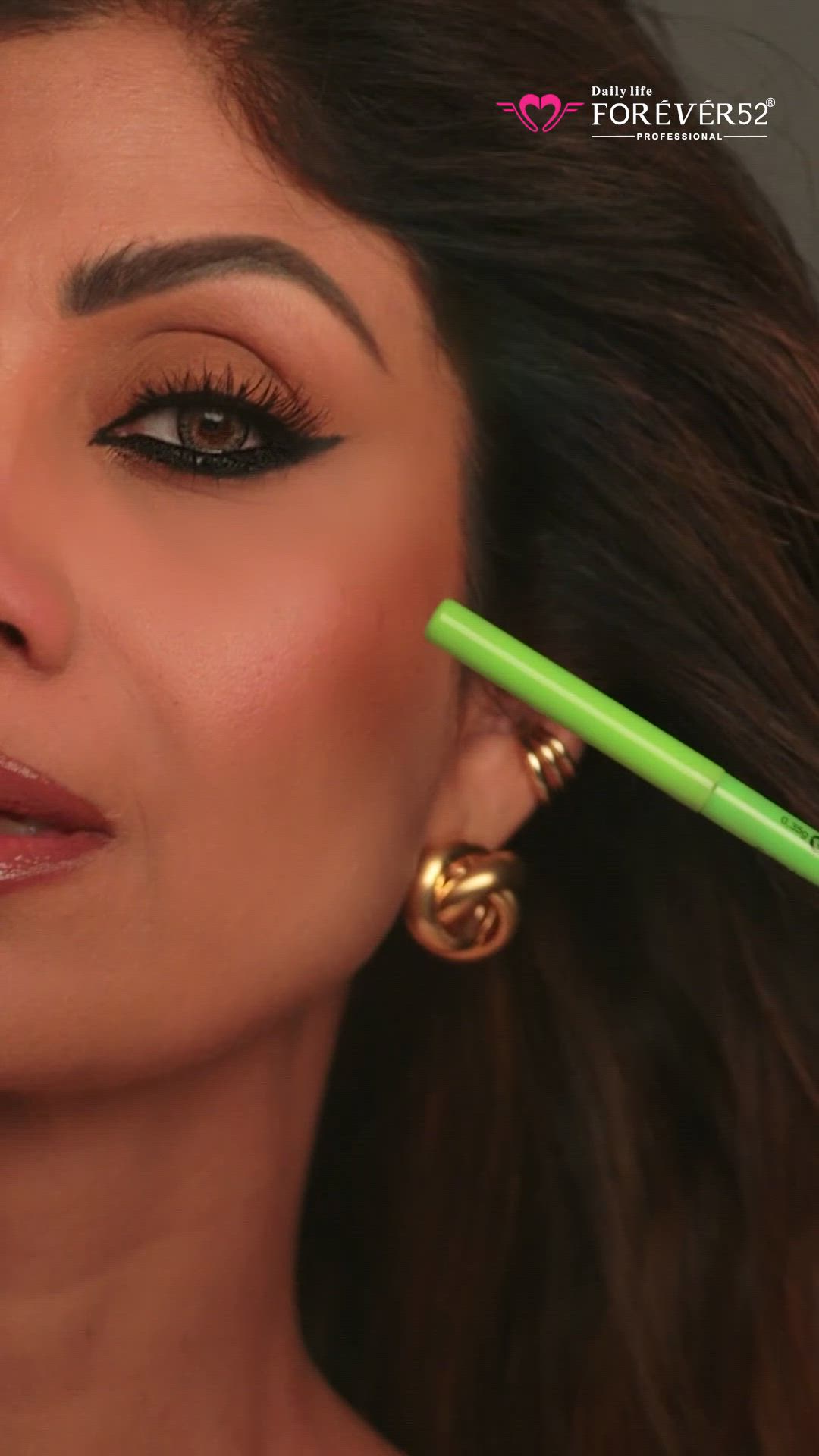 Forever 52 Amazonic Extra Lasting Kajal – Intense Black, Smudge-Proof & Long-Lasting