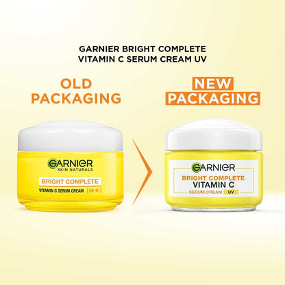 Garnier Bright Complete VITAMIN C Serum Cream UV 45g