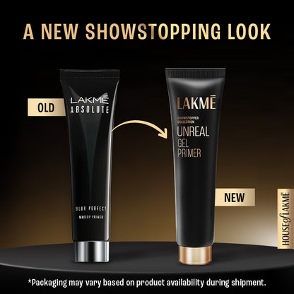 Lakme Unreal Undercover Gel Face Primer, Enriched With Viitamin E (30ml)