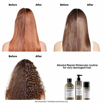Loreal Professionnel Absolut Repair Molecular Deep Repairing Leave-In Mask Cream For Very Damaged Hair (100ml)