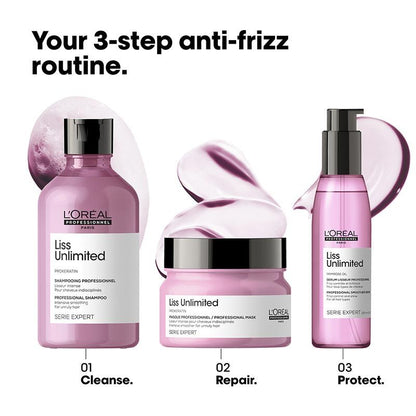 L'Oreal Professionnel Liss Unlimited Mask for Frizzy & Unruly Hair With Pro-Keratin (250gm)