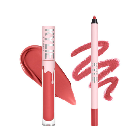 Kylie Matte Liquid Lipstick & Lip Liner Duo (503 Bad Lil Thing)