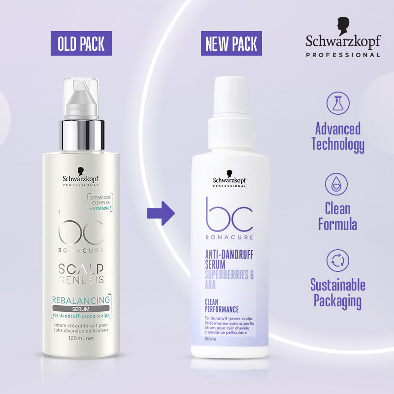 Schwarzkopf Professional Bonacure Anti-Dandruff Serum with Superberries & AHA (100ml)